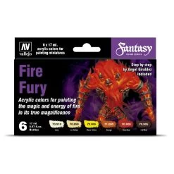 Paint Set Fire Fury -70243