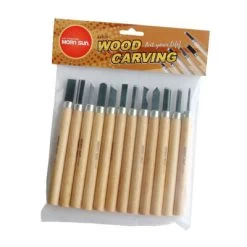 Hout Beiteltjes Set 12 Stuks