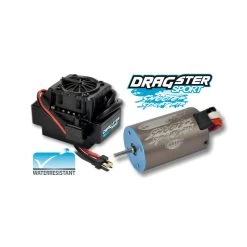 Carson Brushless Motor Shooter Sport 8 Turns & Dragster Sport ESC