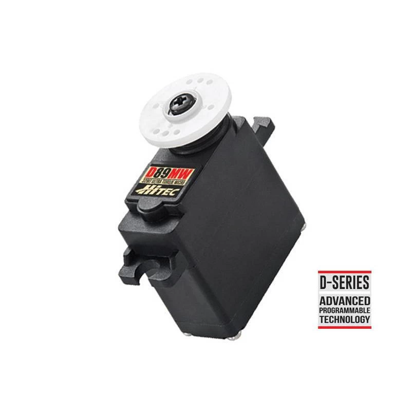 Hitec D89MW, 32-Bit, Wide Voltage, Metal Gear Mini Servo -1-00077 3 Hitec D89MW, 32-Bit, Wide Voltage, Metal Gear Mini Servo -1-00077