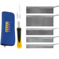 Modelcraft Razor Saw Set Verstekbak Zaagjes 8 Delig -PKN1300