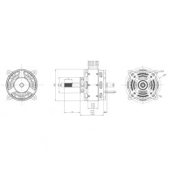 Aandrijfset Boost 180 Brushless Motor & S-Con 150 HV ESC & S-Con Programmeerbox -C5605 -Modelspeelgoed Bouwen pichler c5605 boost180 s con 150 programmercard motora 800x800 1