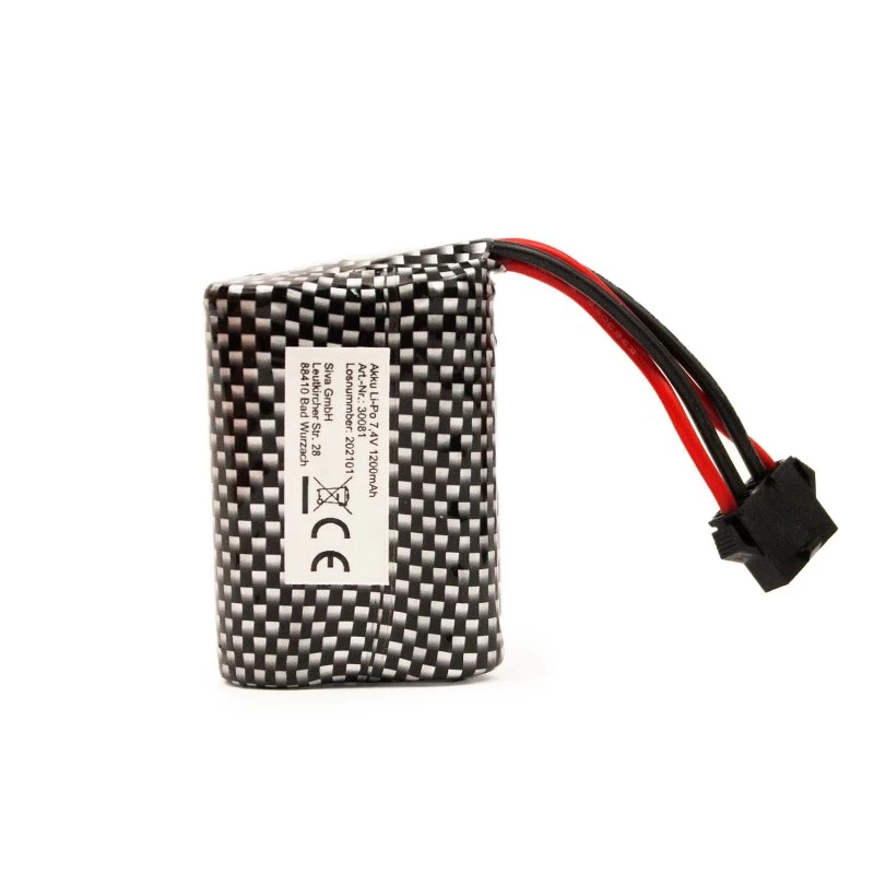 Battery Li-Po 7,4V 1200mAh - 30081 3 Battery Li-Po 7,4V 1200mAh - 30081
