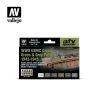 Air Paint Set - WWII USMC Colors Green & Grey Patterns 1942-1945 -71.623 -Modelspeelgoed Bouwen vallejo 71.623 800x800 1