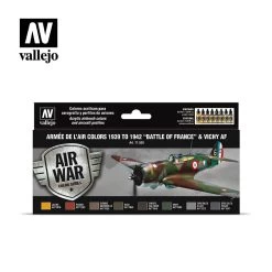 Air Paint Set - 1939 To 1942 “Battle Of France” & Vichy AF